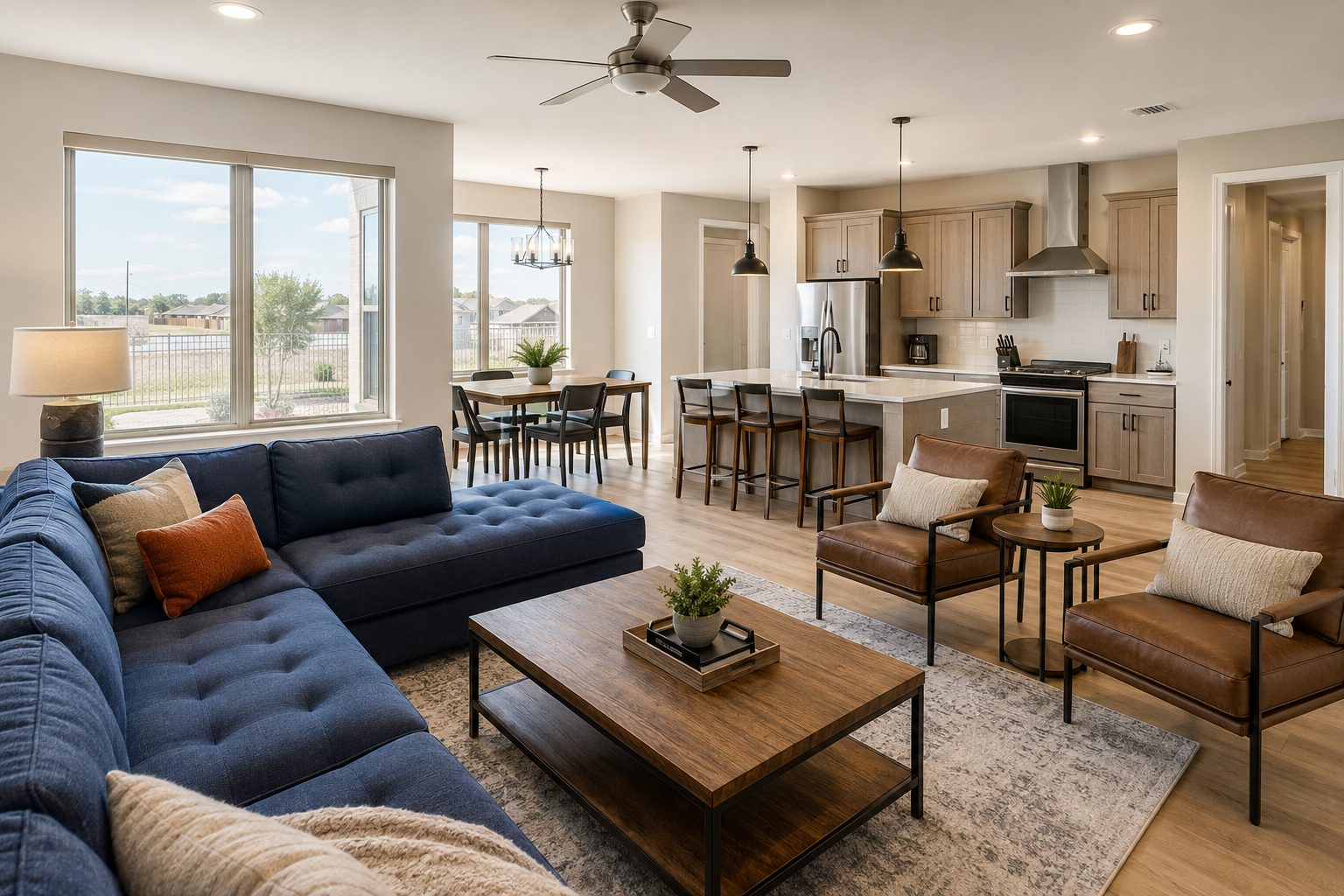 Furnished crew housing hero imagery from the Jobsite Stays website